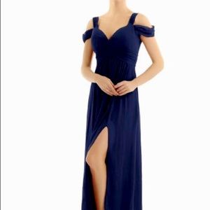 iEFiEL Off-the-shoulder Bridesmaid Dress